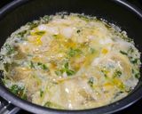 簡単！豆苗の親子丼作り方2写真