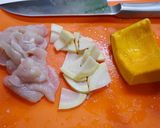簡単！筍とふろふきかぼちゃ作り方1写真