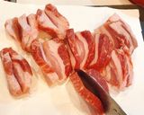 昆布茶で！豚バラブロックと大根の煮物作り方2写真