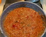 トマト缶とさば水煮缶のパスタ作り方4写真