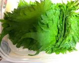 【簡単】紫蘇の醤油漬け作り方1写真