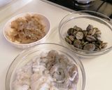 魚介のラグーソース作り方1写真