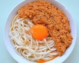 肉味噌うどん作り方5写真