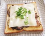 茄子の焦がしバター醤油トースト作り方8写真