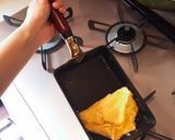 卵焼き器で★なんとなく形になるオムレツ作り方10写真