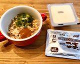 カップで簡単オートミール坦々スープ丼作り方3写真