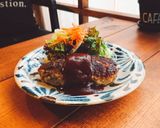 めっちゃふんわり❤️塩麹ポークハンバーグ作り方6写真