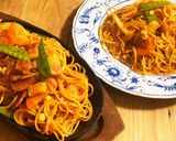 レトロな味♪喫茶店で習ったナポリタン作り方10写真