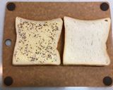 パストラミビーフとチェダーのホットサンド作り方1写真