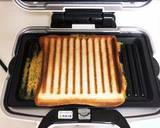 パストラミビーフとチェダーのホットサンド作り方6写真