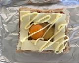 ガッツリ！納豆チーズたまごトースト作り方6写真