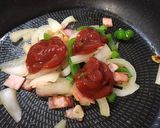 スパゲッティトマトケチャップ炒め作り方5写真
