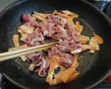 切干大根と豚肉のマヨポン炒め✿作り方5写真