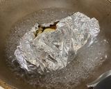 鮭とシメジの味噌バターホイル焼き作り方4写真
