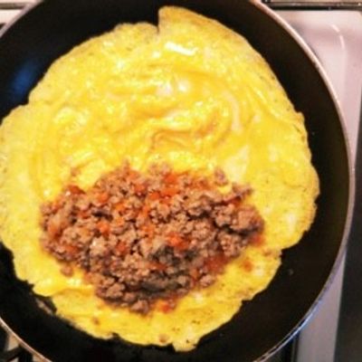 ボリューム満点オムレツ（五人分） by クックDAOMYP☆ 【クックパッド