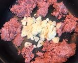 コンビーフとガーリックスライスの焼肉丼作り方4写真