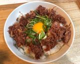 コンビーフとガーリックスライスの焼肉丼作り方8写真