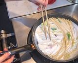 フライパンだけで！ズボラクリームパスタ♪作り方3写真