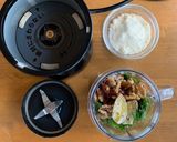 胡桃と大葉で作る＊お手軽ジェノバペースト作り方2写真