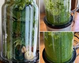 胡桃と大葉で作る＊お手軽ジェノバペースト作り方3写真