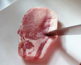 豚ロースと舞茸のトマトソース煮作り方2写真