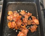 焼豚風ベーコン入りチャーハン作り方4写真