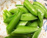 レンジ大根スナップエンドウ甘酢塩きんぴら作り方2写真