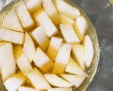レンジ大根スナップエンドウ甘酢塩きんぴら作り方4写真