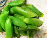 レンジ大根スナップエンドウ甘酢塩きんぴら作り方6写真