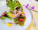 簡単にリッチ気分♪鶏ササミサラダ作り方4写真
