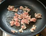 タケノコ入り焼きうどん作り方3写真