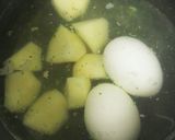 簡単‼虹色コブサラダとブルーチーズソース作り方1写真