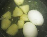 簡単‼虹色コブサラダとブルーチーズソース作り方1写真