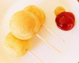たこ焼き器でアメリカンドック作り方5写真