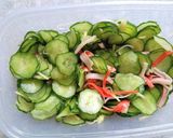 きゅうり・カニカマ・生姜の酢の物♪作り方3写真