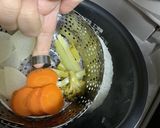 離乳食初期〜手掴み期炊飯器で野菜や卵蒸し作り方6写真