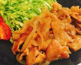 免疫力UP！にんにくの芽と豚肉の炒めもの作り方4写真