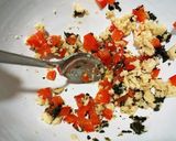 犬ご飯　鶏と野菜の中華麺作り方3写真