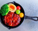 デミグラスソースのハンバーグ作り方4写真