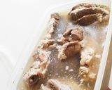 豚スネとキノコのカレー作り方2写真