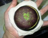 茄子を味わう丸茄子のおやき（焼きＶｅｒ）作り方6写真
