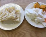 【取り分け離乳食】野菜たっぷりほうとう風作り方1写真