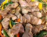 野菜たっぷり豚バラ肉の簡単漬け焼き作り方8写真