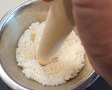 時短　簡単　残りご飯でライスピザ‼️作り方2写真