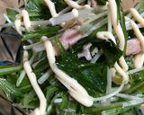 水菜のサラダ（シンプルドレッシング）作り方5写真