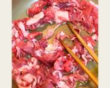 豚こまきのこあんかけラーメン作り方2写真