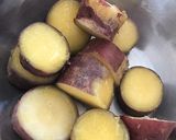 さつまいもとツナのポテトサラダ☆作り方1写真