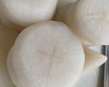 大根人参としめじのそぼろ煮☆作り方1写真