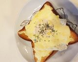 簡単コク旨♪染みバタエッグチーズトースト作り方7写真