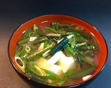 ワラビの味噌汁作り方2写真